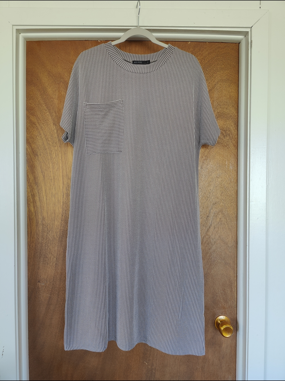 Mikarose Everyday Ribbed Midi Dress